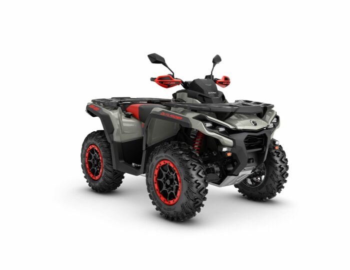 ORV ATV MY23 Can Am Outlander XXC 1000 Chalk Gray CanAm Red 0003YPA00 34FR T3ABS