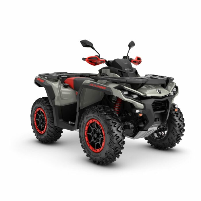 ORV ATV MY23 Can Am Outlander XXC 1000 Chalk Gray CanAm Red 0003YPA00 34FR T3ABS