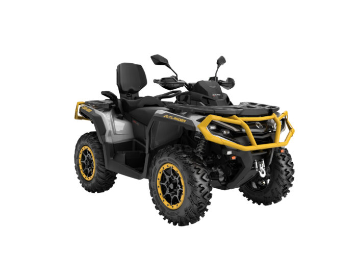 ORV ATV MY24 Outlander MAX XT P1000 Hyper silver Neo yellow 0005LRA00 34FR T3ABS 2