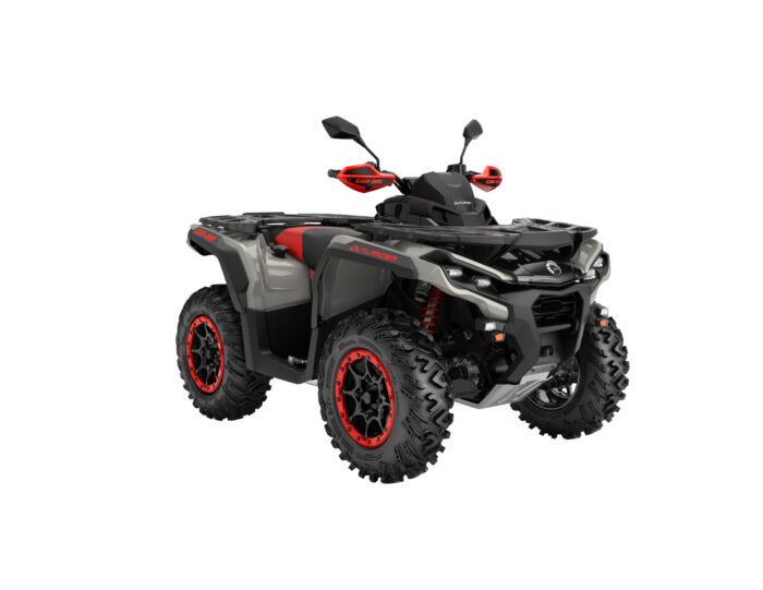 ORV ATV MY24 Outlander Xxc1000 Chalk Gray Can Am red 0003YRA00 34FR T3ABS 2