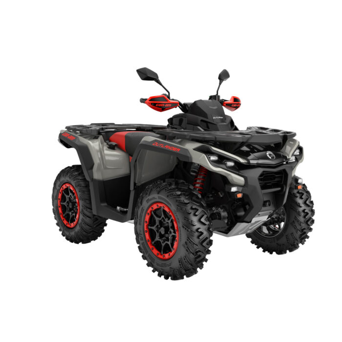 ORV ATV MY24 Outlander Xxc1000 Chalk Gray Can Am red 0003YRA00 34FR T3ABS 2