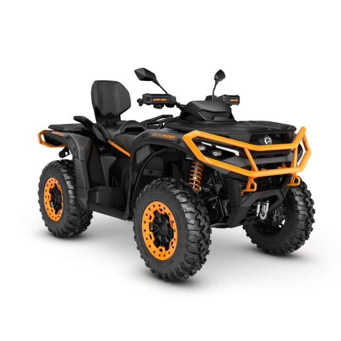 ORV ATV MY25 Can Am Outlander MAX XTP 1000R T3ABS Mineral Grey Orange Crush 0004VSD00 34FR EMEA