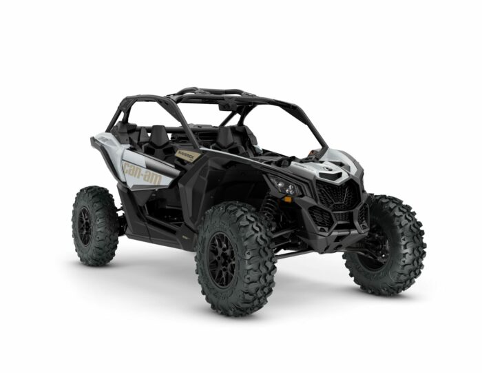 ORV SSV MY23 MaverickX3 DS TurboRR Catalyst Gray SKU0007XPG00 Studio 34FR CE