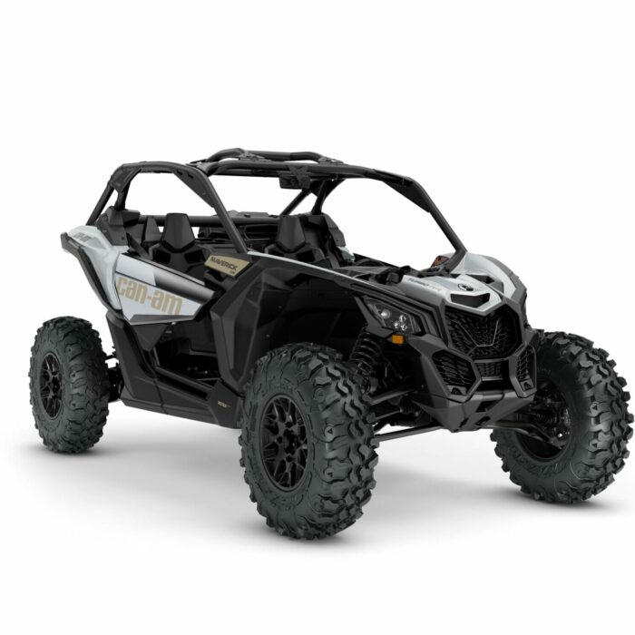 ORV SSV MY23 MaverickX3 DS TurboRR Catalyst Gray SKU0007XPG00 Studio 34FR CE