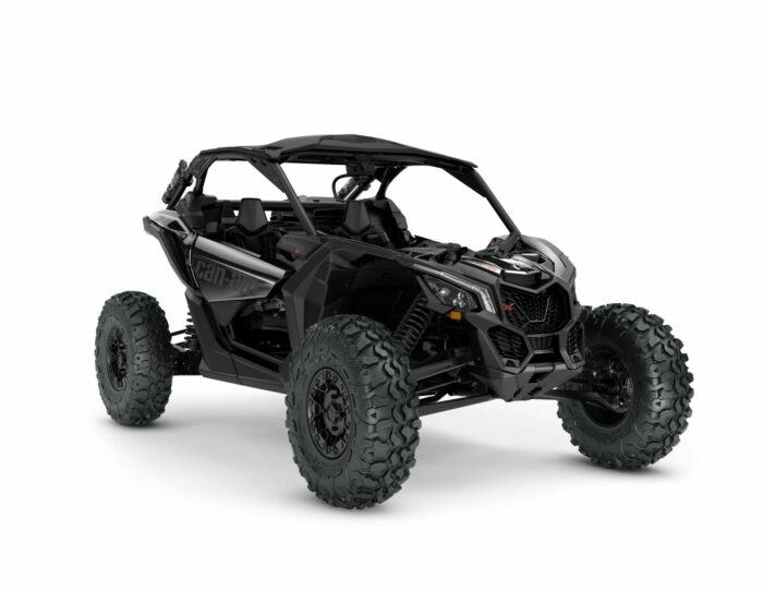 ORV SSV MY23 MaverickX3 XRS TurboRR Triple Black SKU0007TPN00 Studio 34FR CE