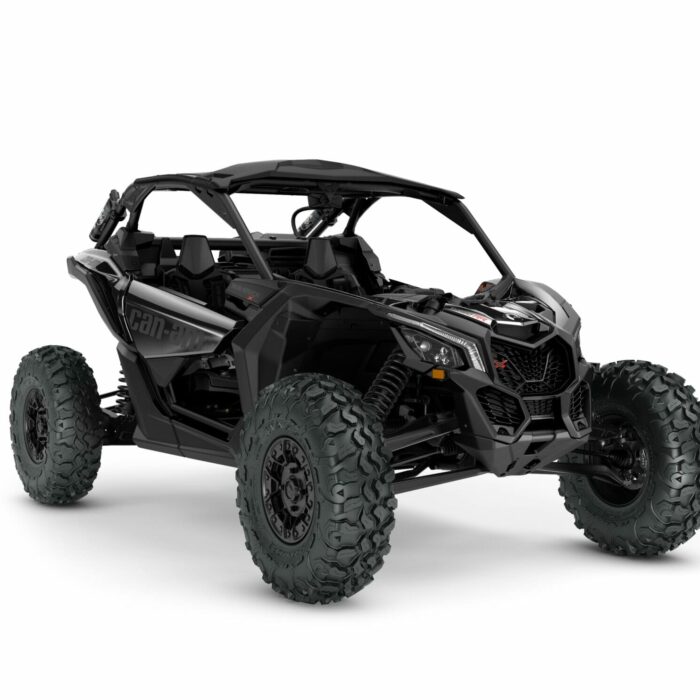 ORV SSV MY23 MaverickX3 XRS TurboRR Triple Black SKU0007TPN00 Studio 34FR CE