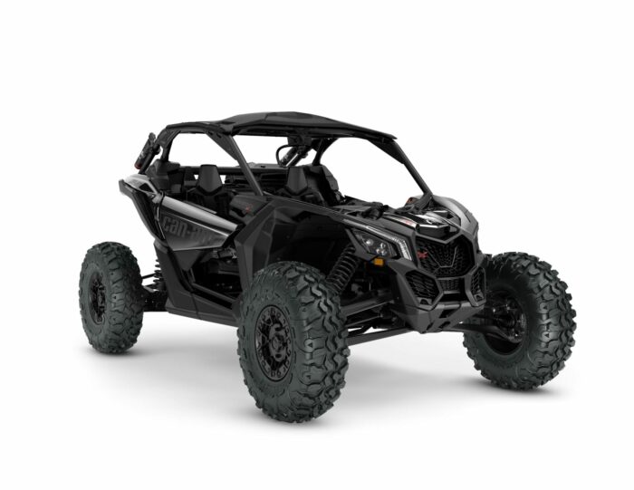 ORV SSV MY23 MaverickX3 XRSSAS TurboRR Triple Black SKU0007TPU00 Studio 34FR CE