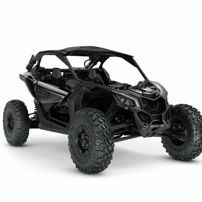 ORV SSV MY23 MaverickX3 XRSSAS TurboRR Triple Black SKU0007TPU00 Studio 34FR CE