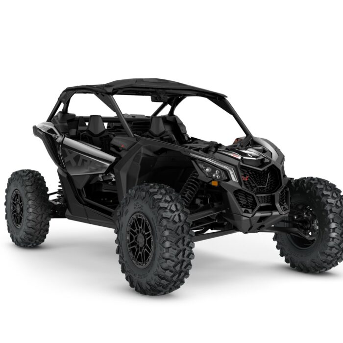 ORV SSV MY25 MaverickX3 XRS TurboRR Triple Black SKU0007TSN00 Studio 34FR CE